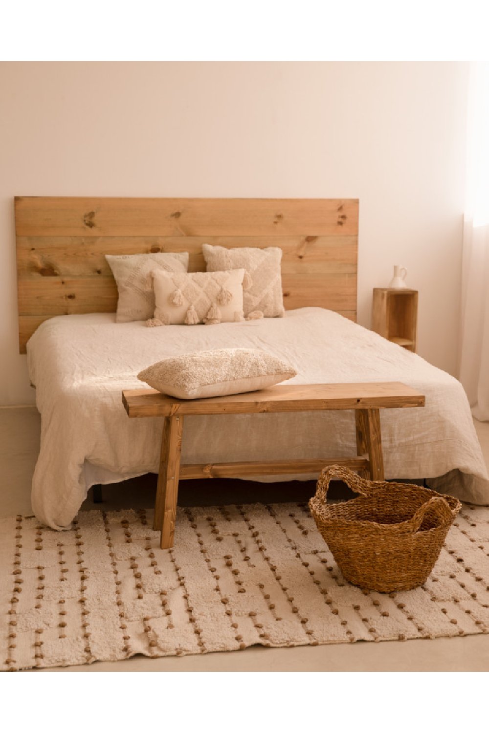 Classic Wooden Bench | Decowood Batan | Oroa.com