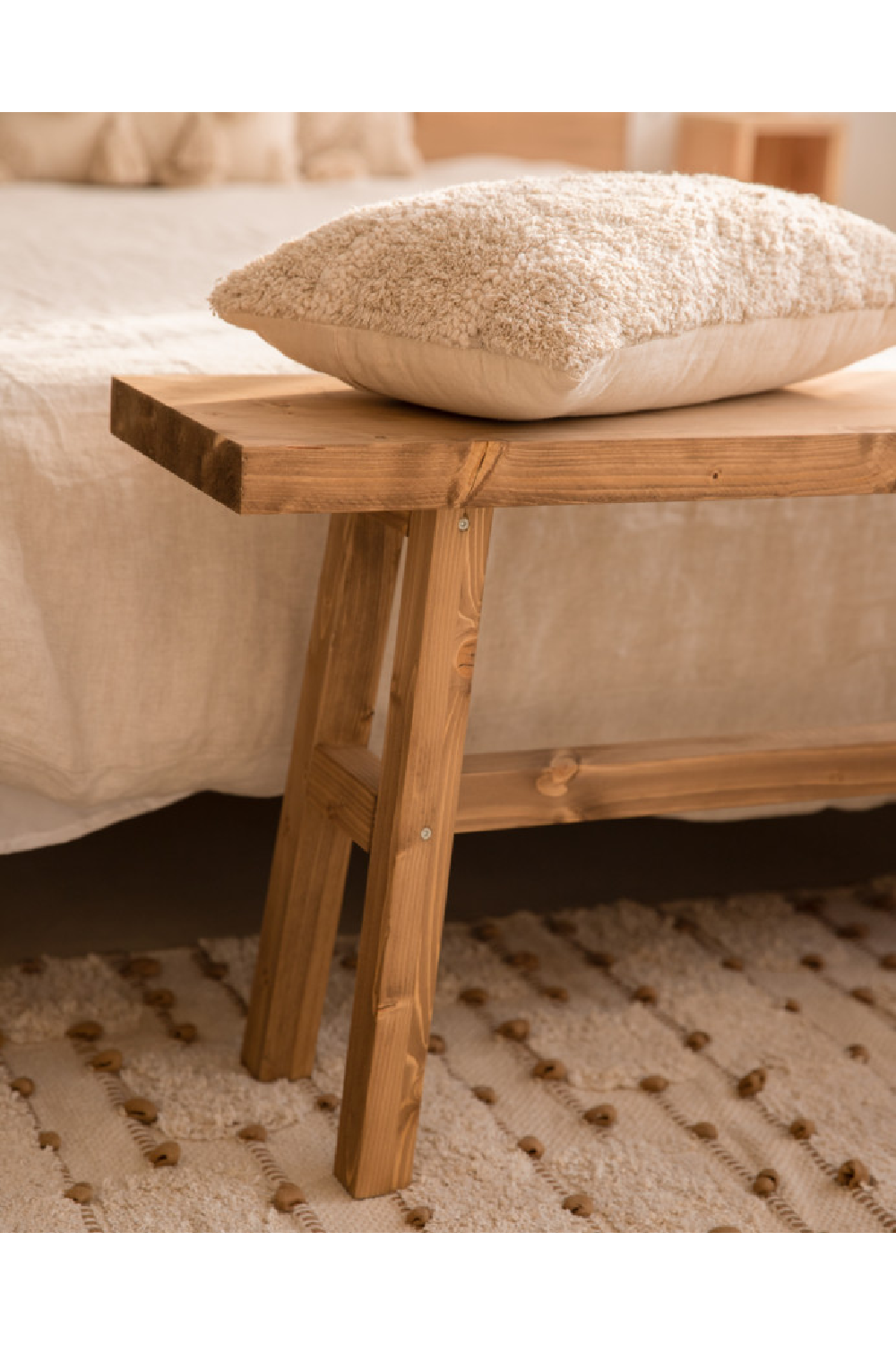 Classic Wooden Bench | Decowood Batan | Oroa.com