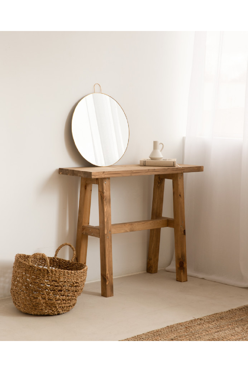 Solid Wood Console Table | Decowood Batan | Oroa.com