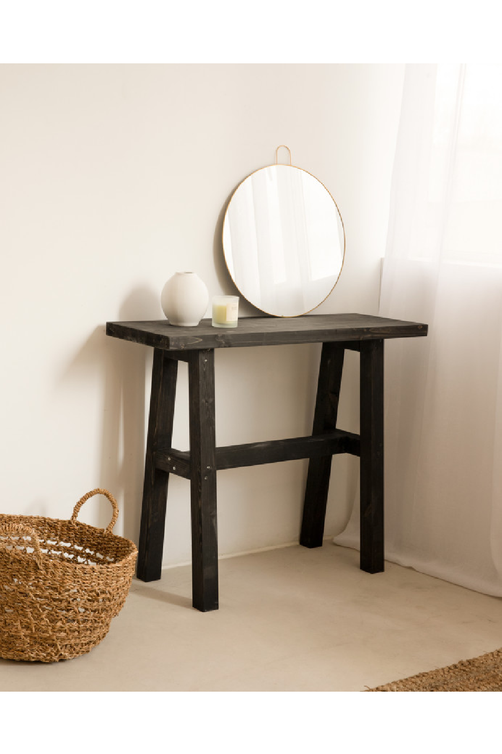 Solid Wood Console Table | Decowood Batan | Oroa.com