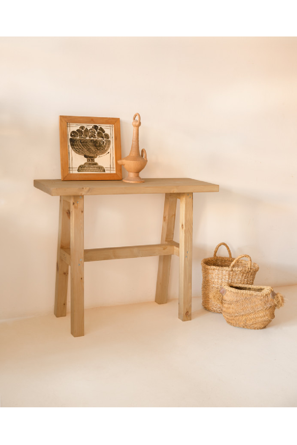 Solid Wood Console Table | Decowood Batan | Oroa.com