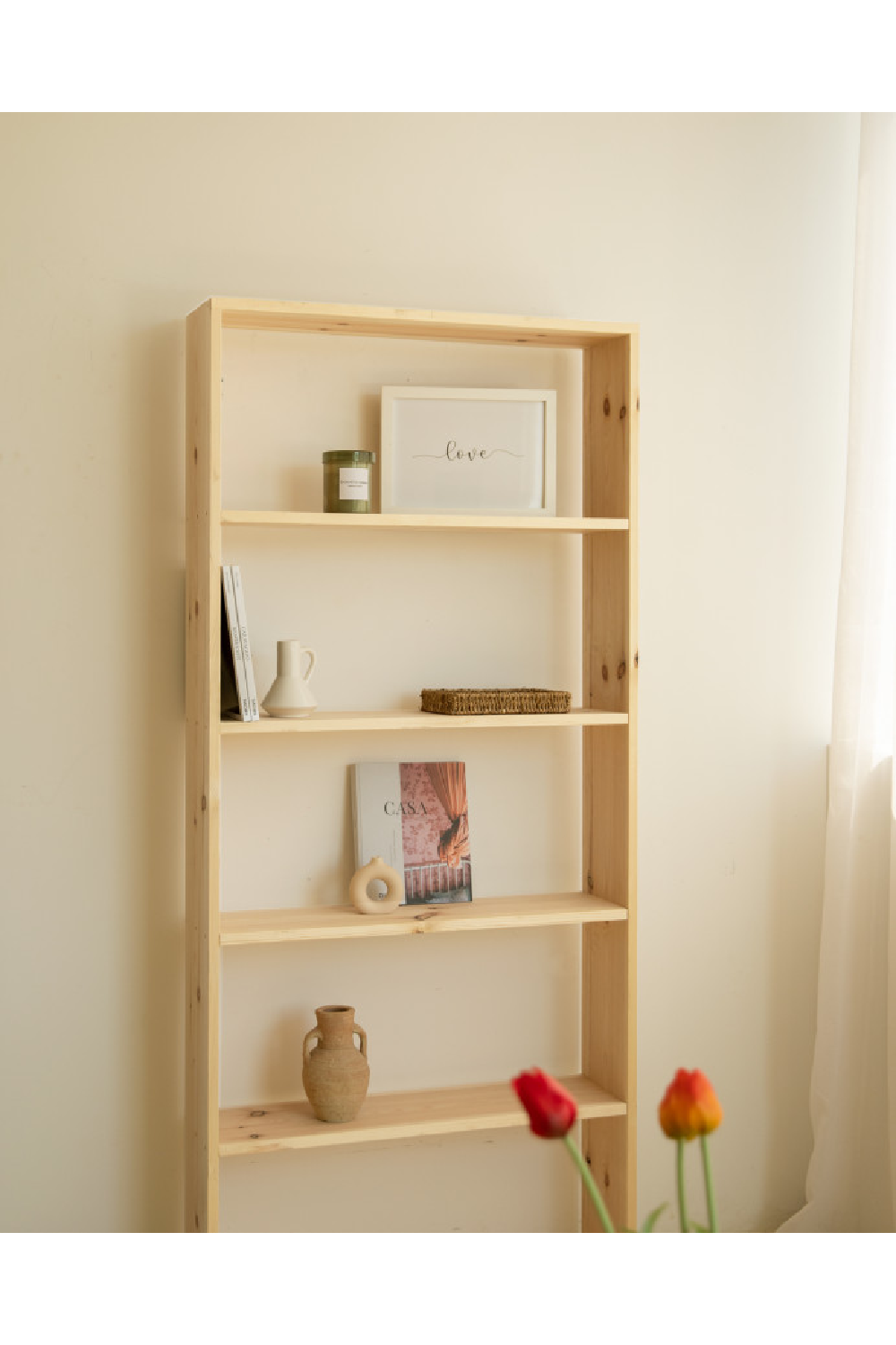 Spruce Wood Nordic Shelf | Decowood Saura | OROA.com