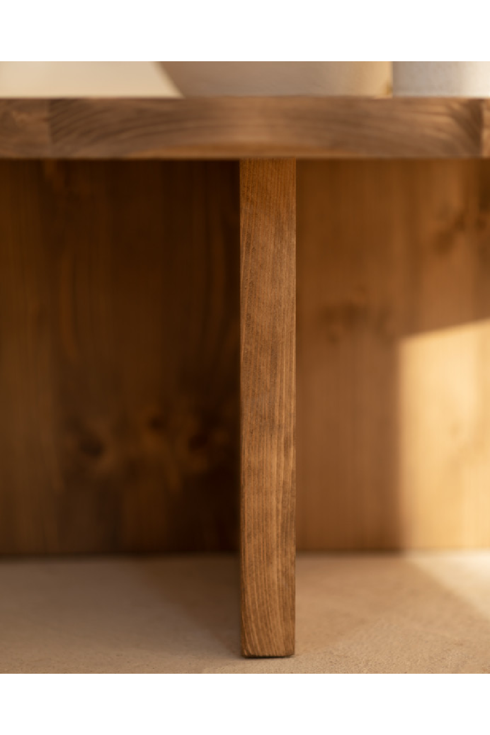 Crossed Base Wooden Coffee Tables (2) | Decowood Tokyo | Oroa.com