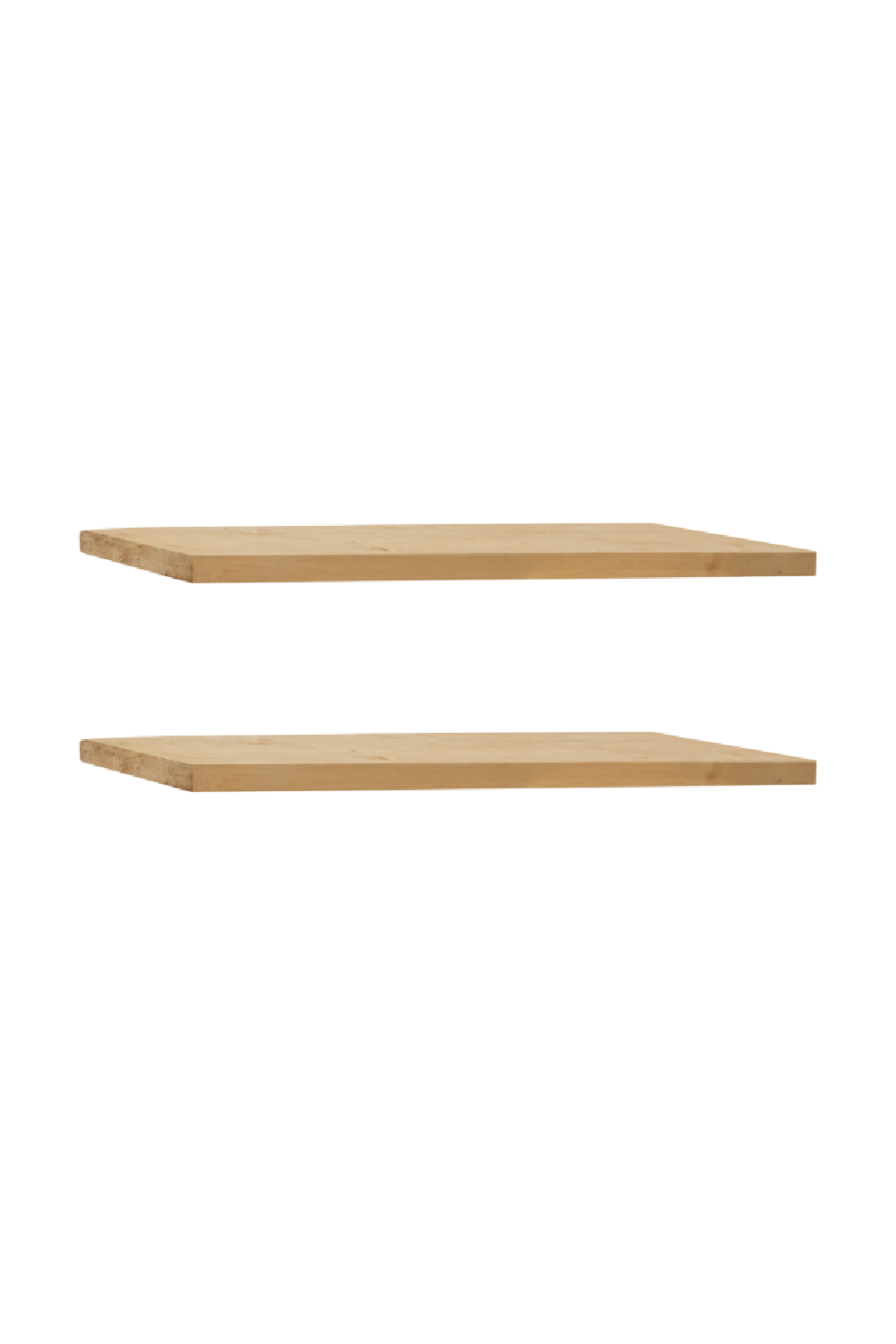 Solid Wood Floating Shelves (2) | Decowood Melva | Oroa.com
