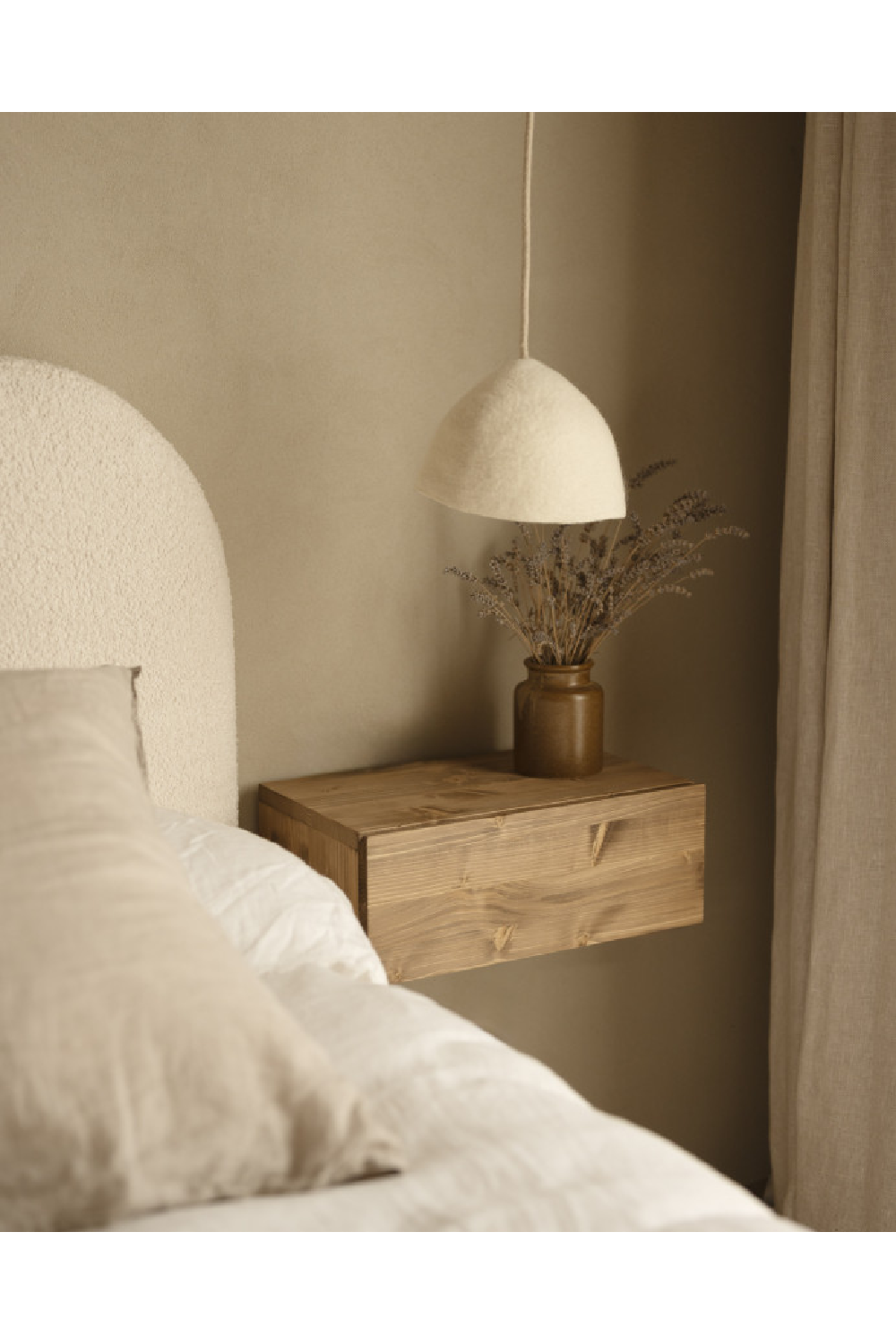 Floating Drawer Bedside Table Set (2) | Decowood Ingrid | Oroa.com