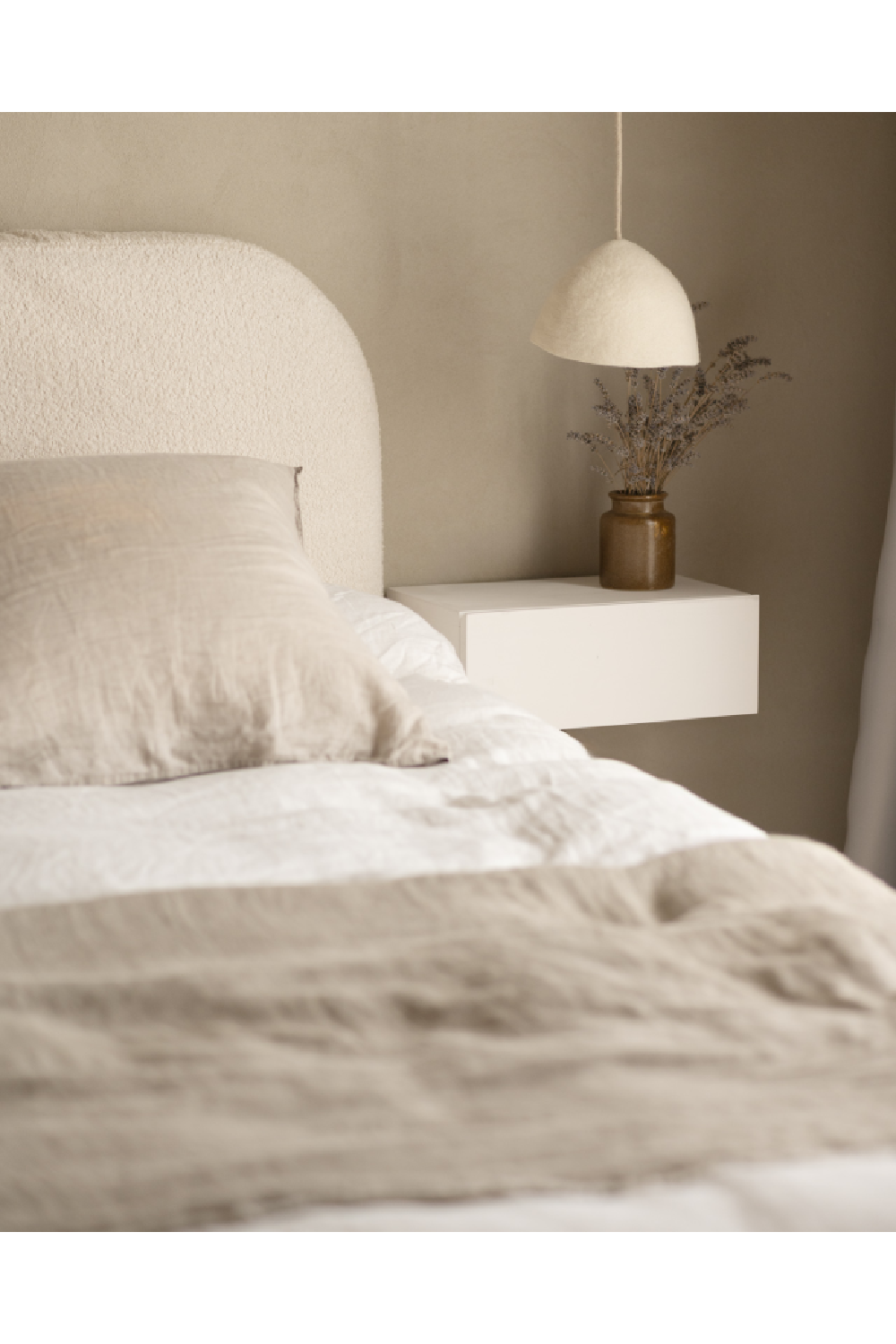 Floating Drawer Bedside Table Set (2) | Decowood Ingrid | Oroa.com