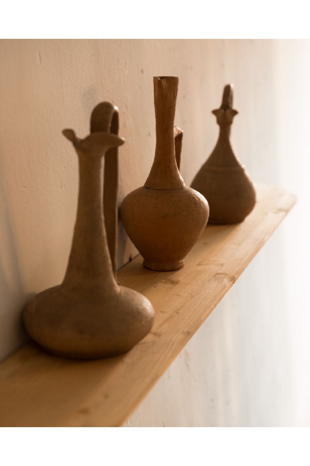 Organic-Shaped Floating Shelves (3) | Decowood Bloom | Oroa.com