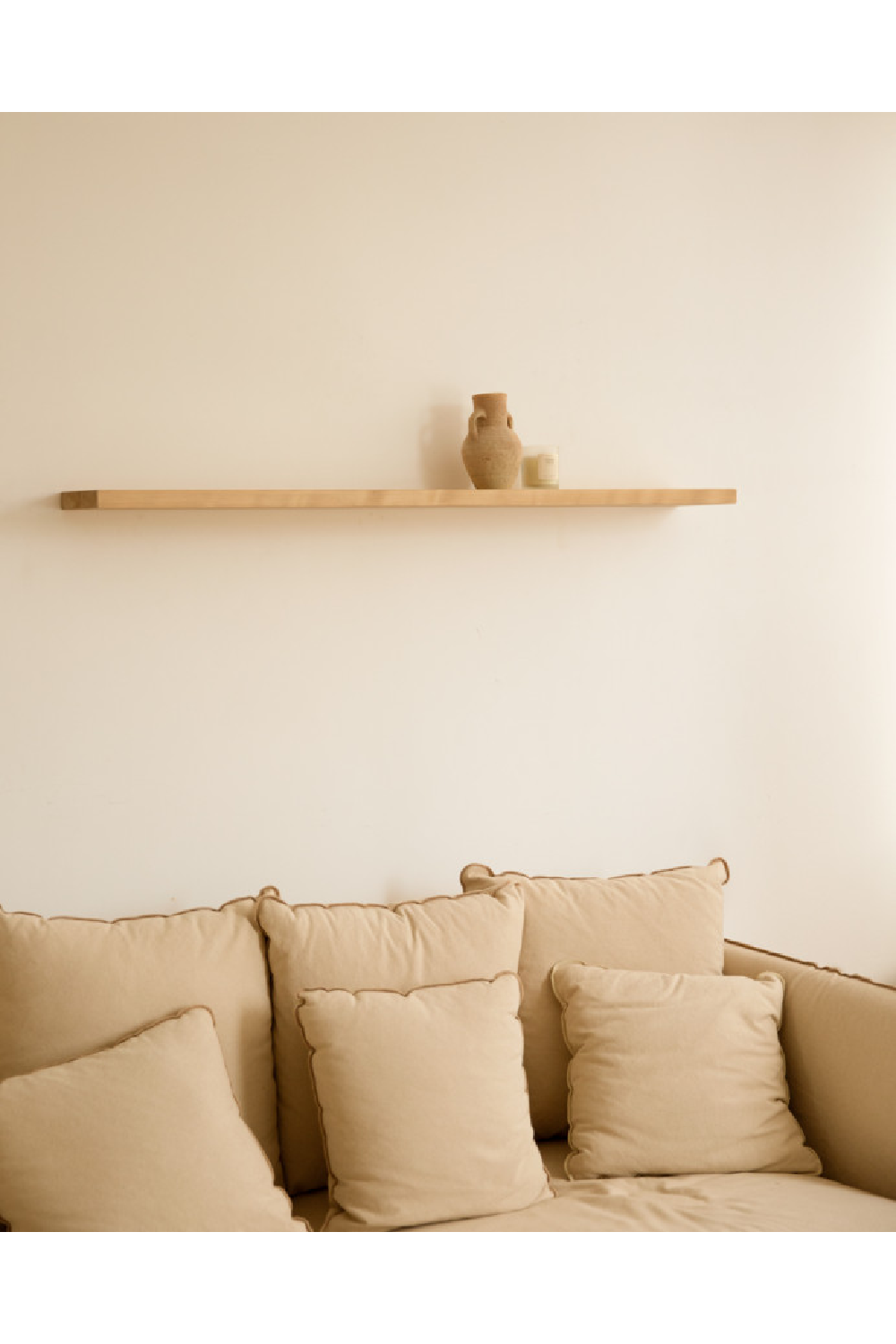 Solid Wood Floating Shelves (3) | Decowood Melva | Oroa.com