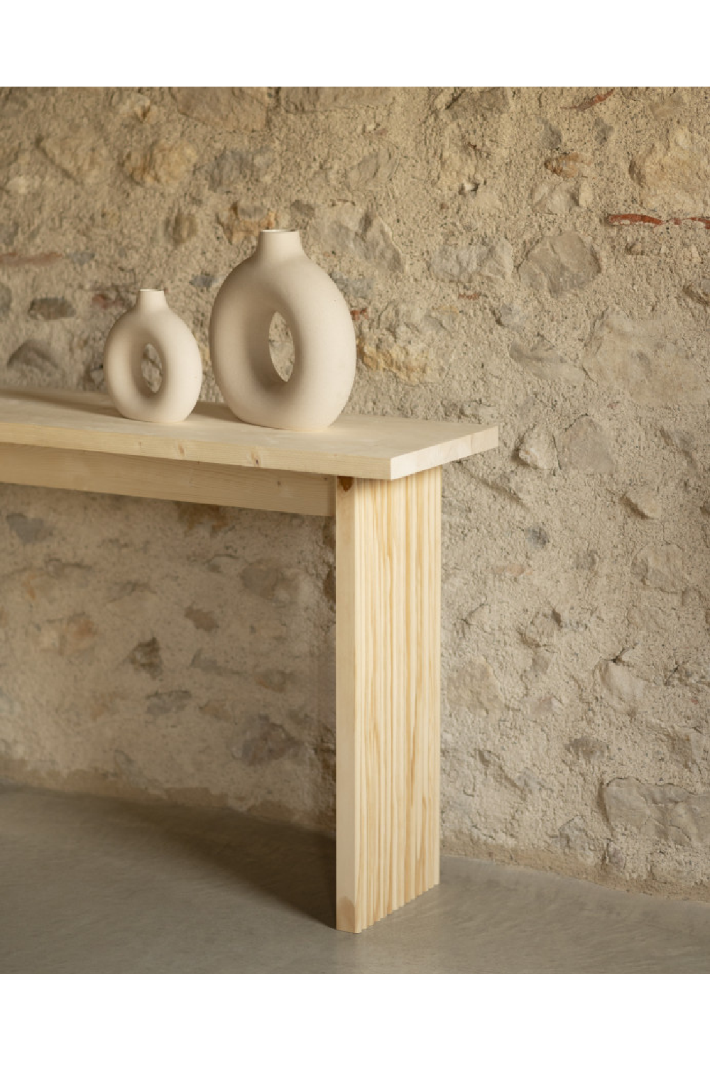 Fluted Legs Console Table | Decowood Bali | Oroa.com