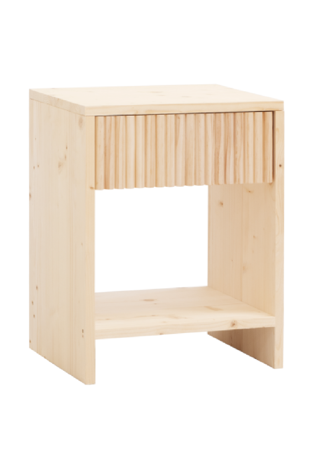 Fluted Drawer Bedside Table | Decowood Bali | Oroa.com