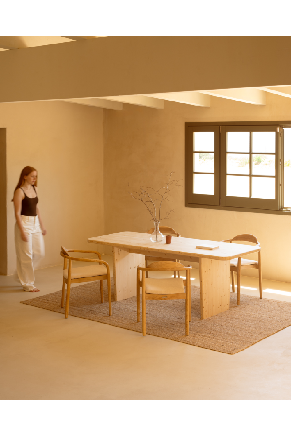 Scandinavian Style Dining Table | Decowood Bimba | Oroa.com