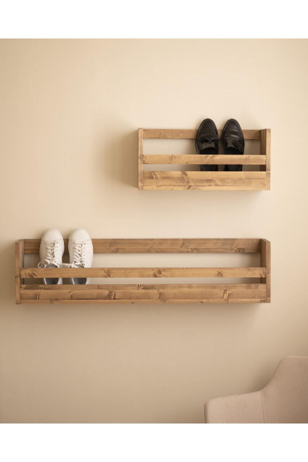 Solid Wood Hanging Shoe Rack | Decowood | Oroa.com
