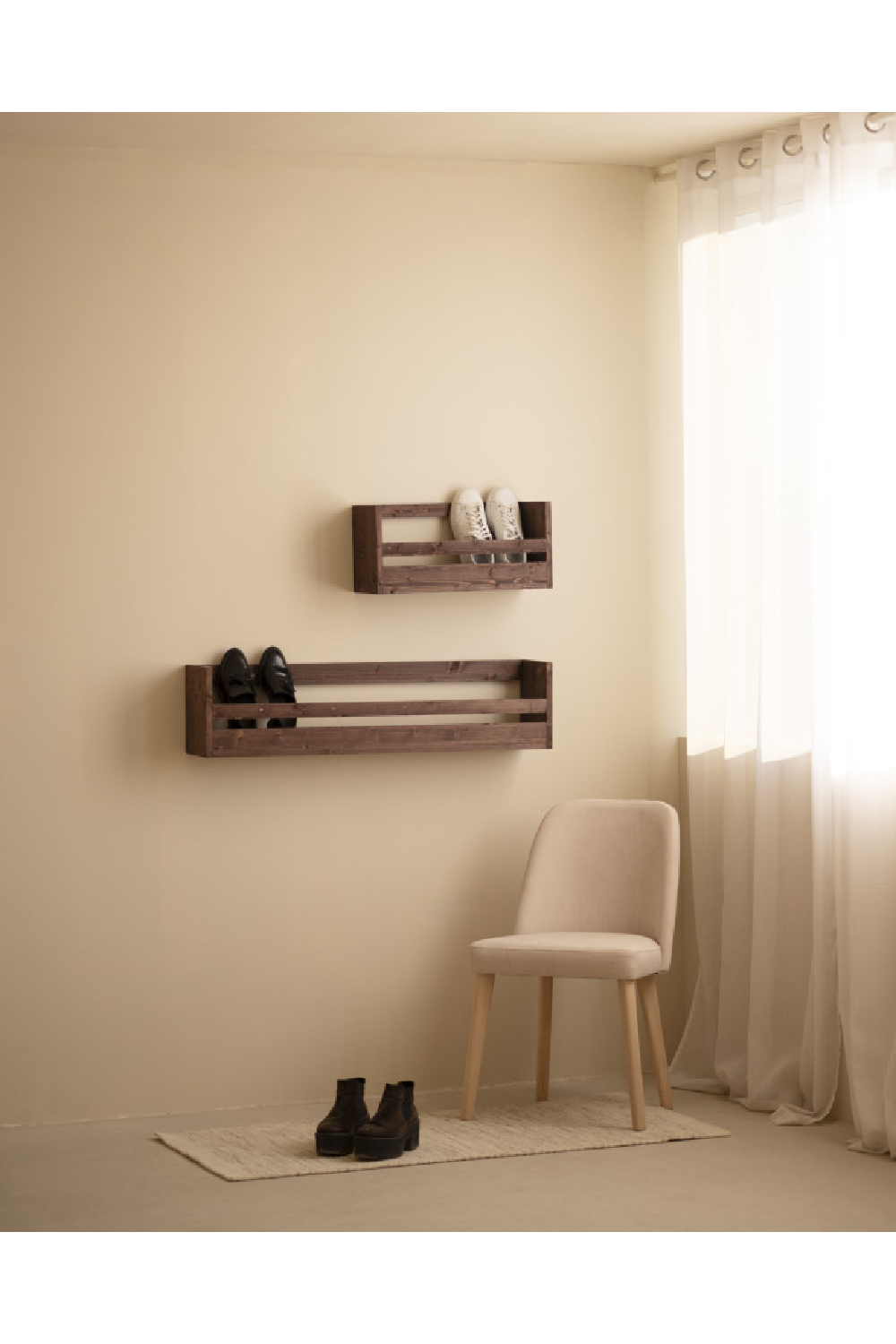 Solid Wood Hanging Shoe Rack | Decowood | Oroa.com