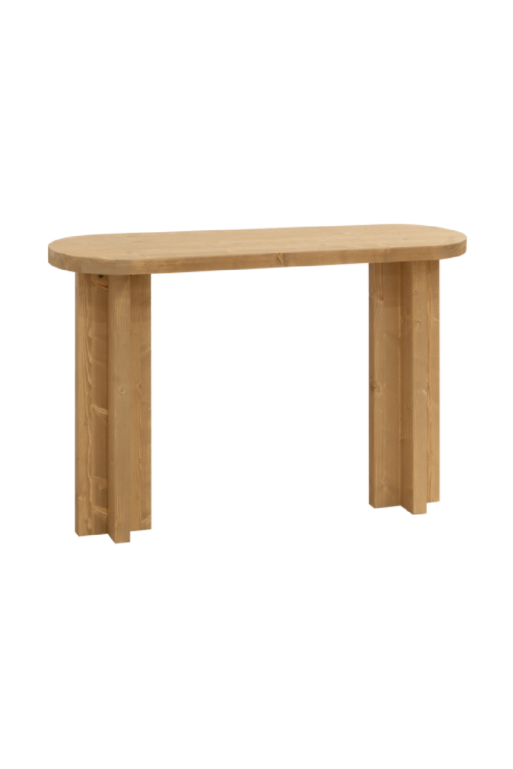 Japandi Oval Console Table | Decowood Tokyo | Oroa.com