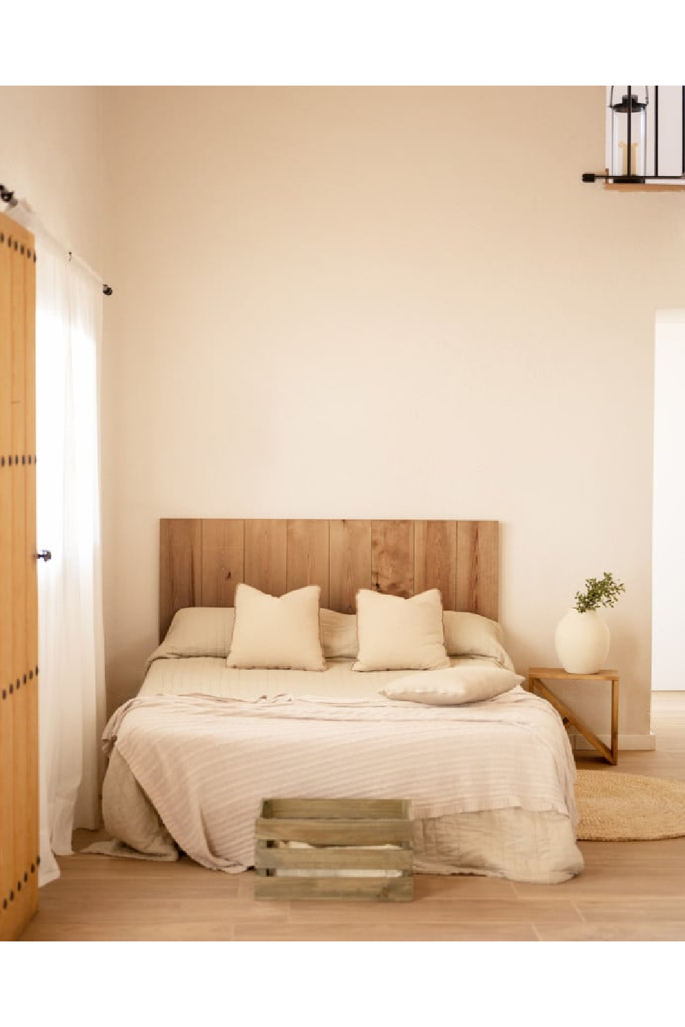 Solid Pine Side Tables (2) | Decowood Stoke | OROA.com