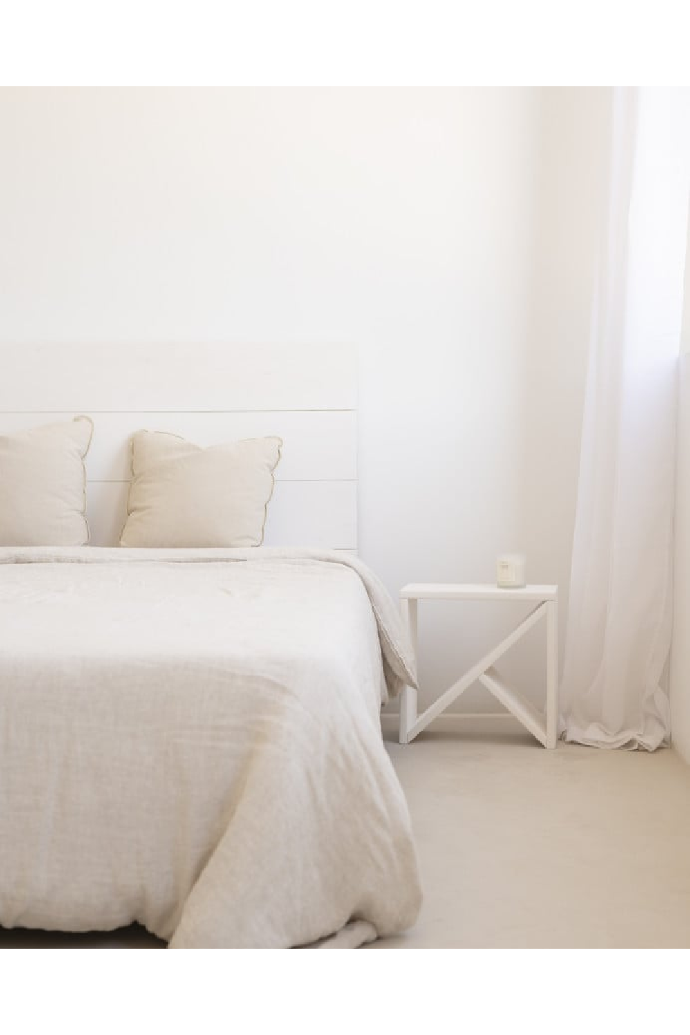 Solid Pine Side Tables (2) | Decowood Stoke | OROA.com