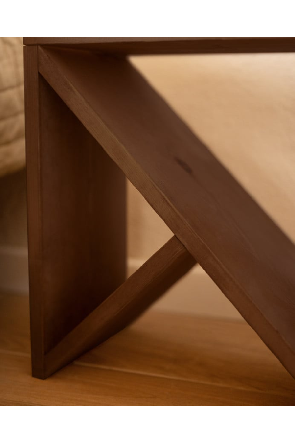 Solid Pine Side Table | Decowood Stoke | OROA.com