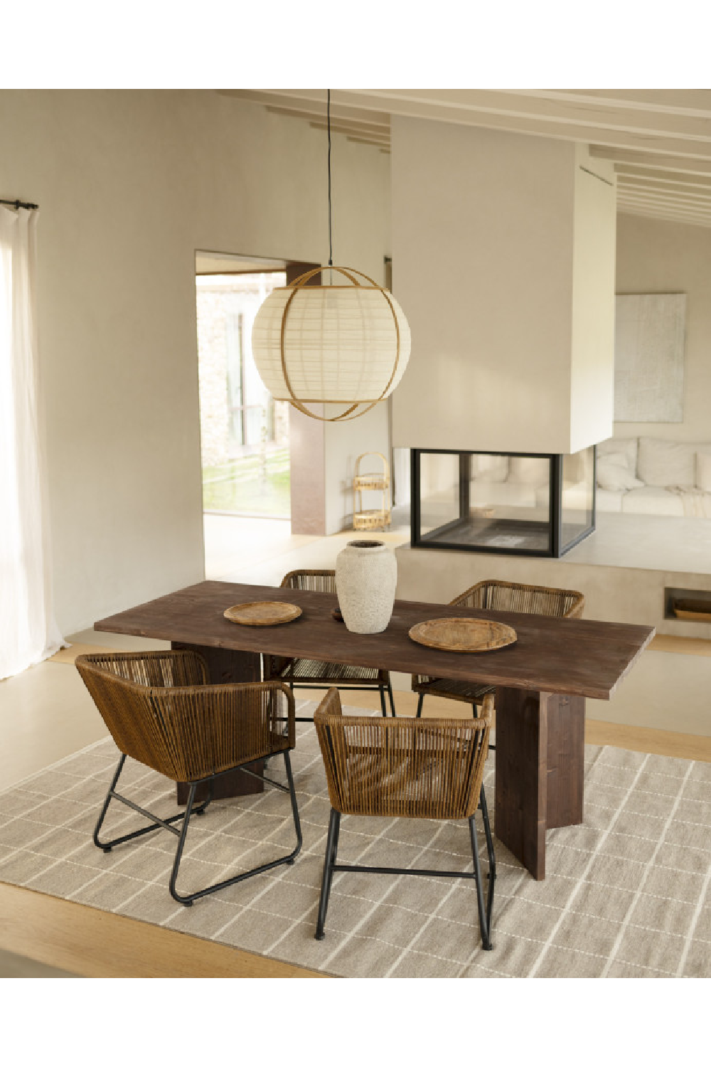 Japandi Style Dining Table | Decowood Kyoto | Oroa.com