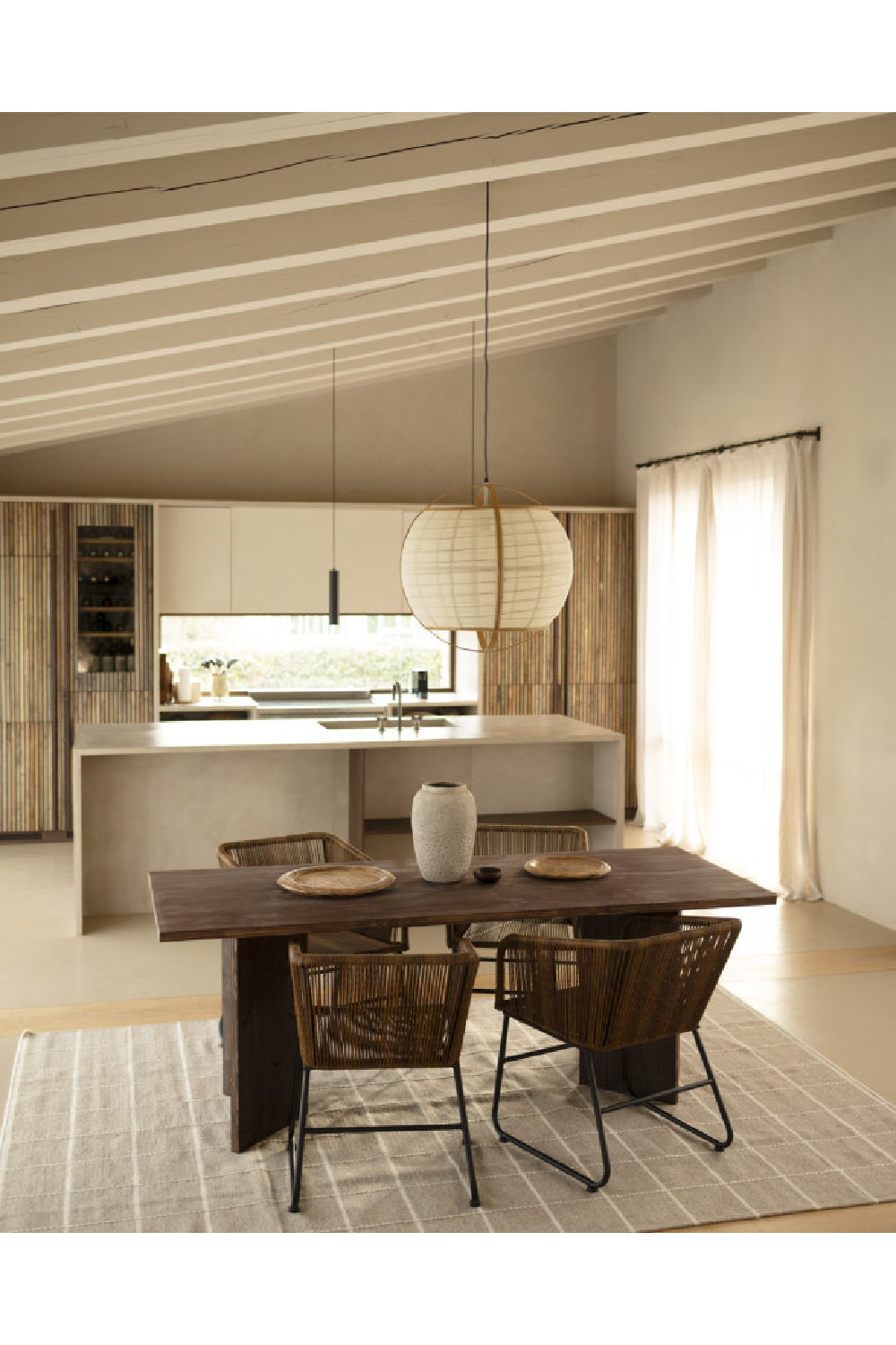 Japandi Style Dining Table | Decowood Kyoto | Oroa.com