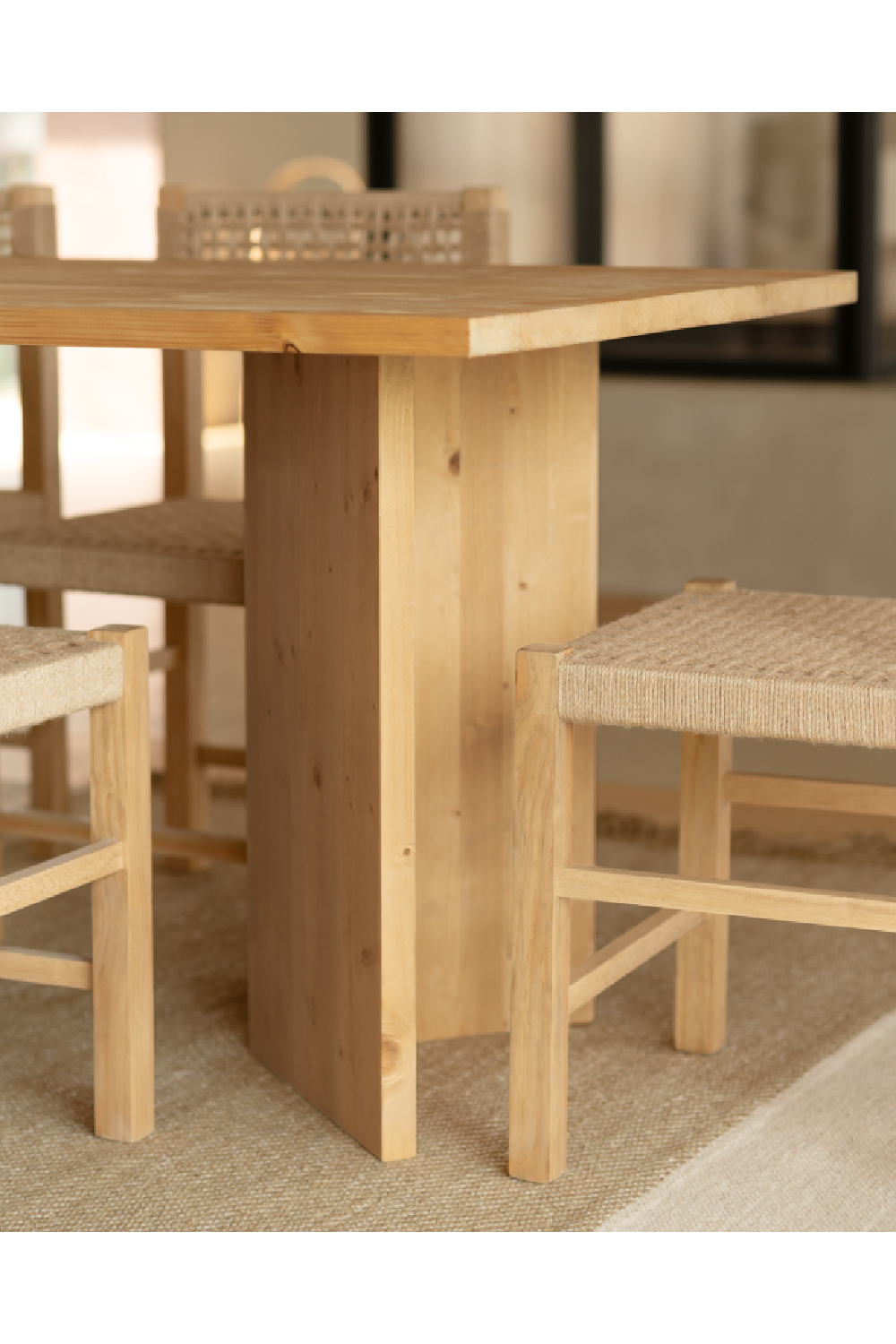 Japandi Style Dining Table | Decowood Kyoto | Oroa.com