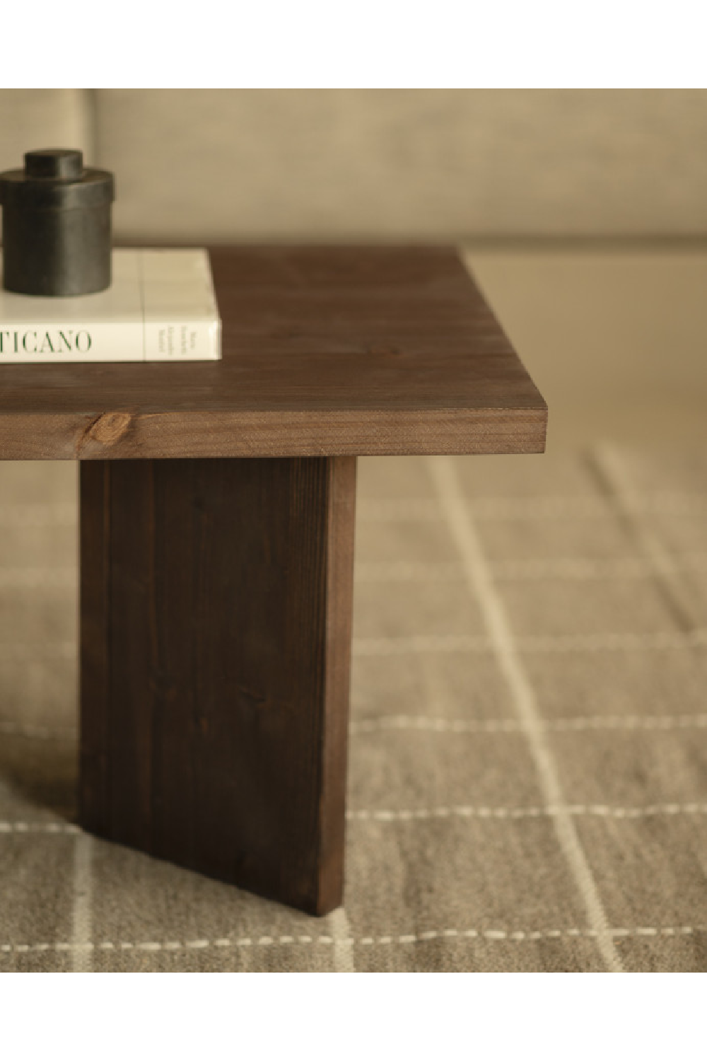 Rectangular Fir Wood Coffee Table | Decowood Kyoto | Oroa.com