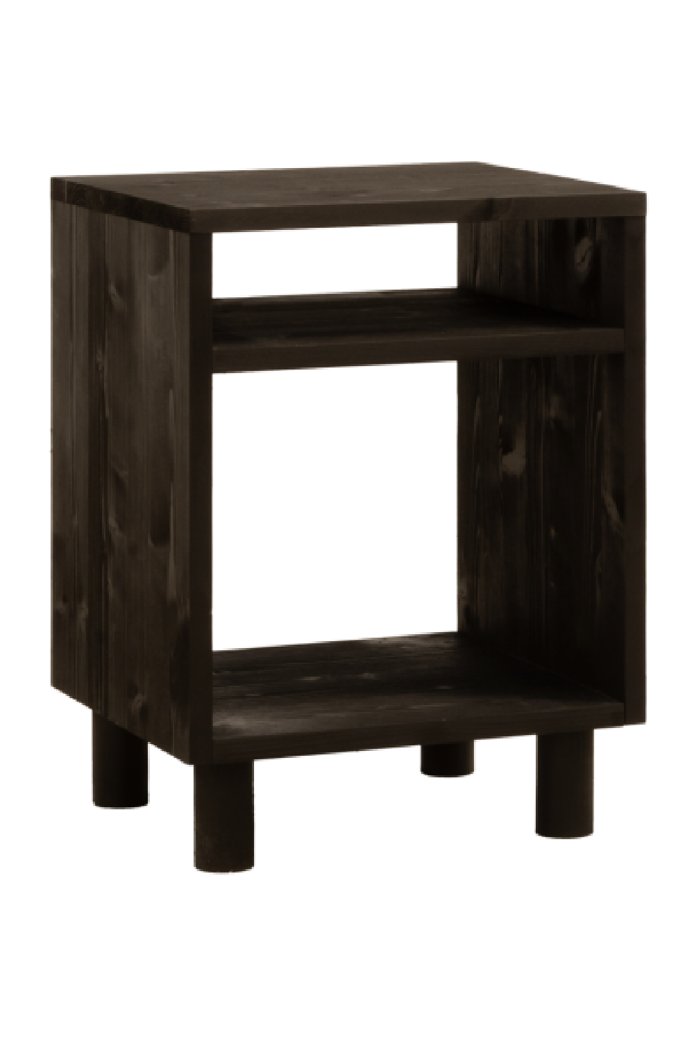 Minimalist Wooden Nightstand | Decowood Hera | Oroa.com