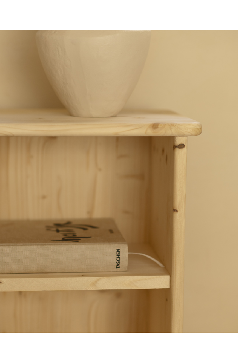 Wooden Open Compartment Nightstand | Decowood Ion | Oroa.com