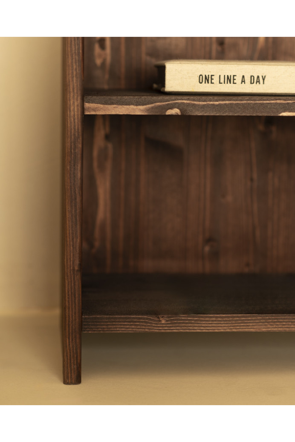 Wooden Open Compartment Nightstand | Decowood Ion | Oroa.com