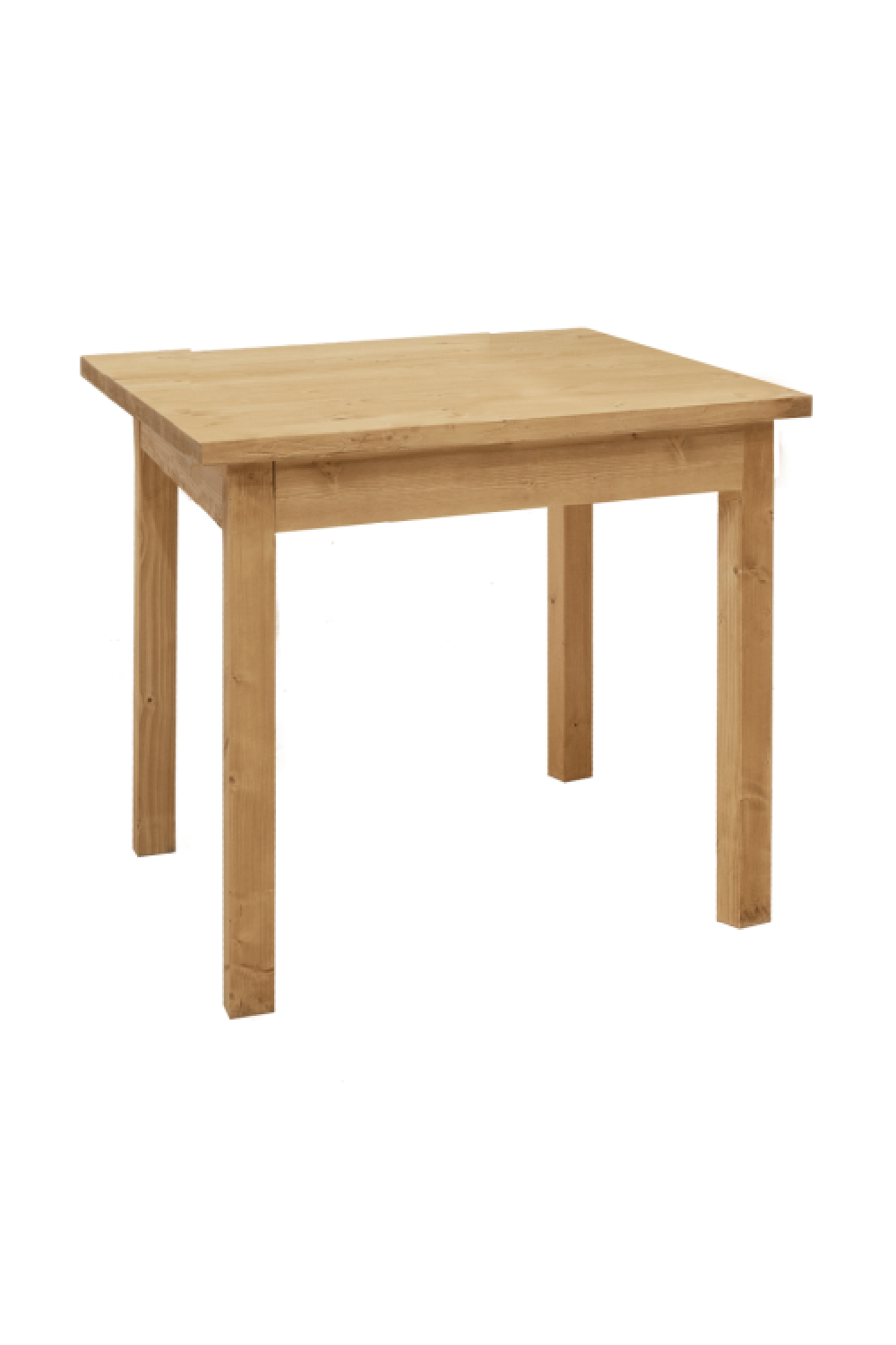 Varnished Wood Square Dining Table | Decowood Lia | Oroa.com