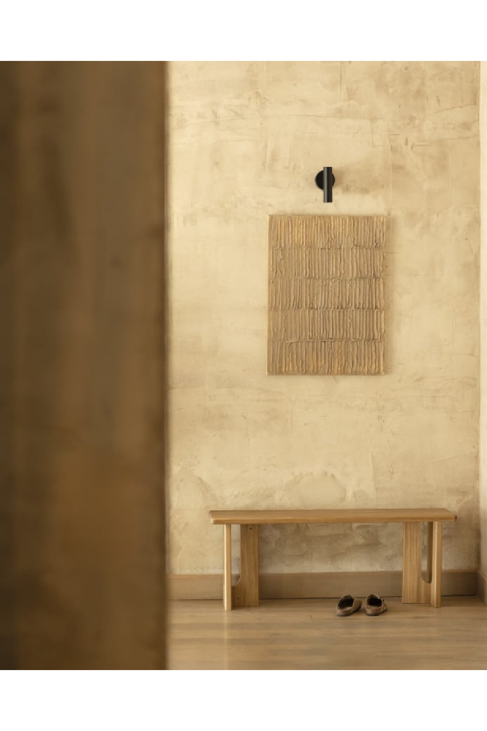 Varnished Poplar Wood Bench | Decowood Lua | Oroa.com