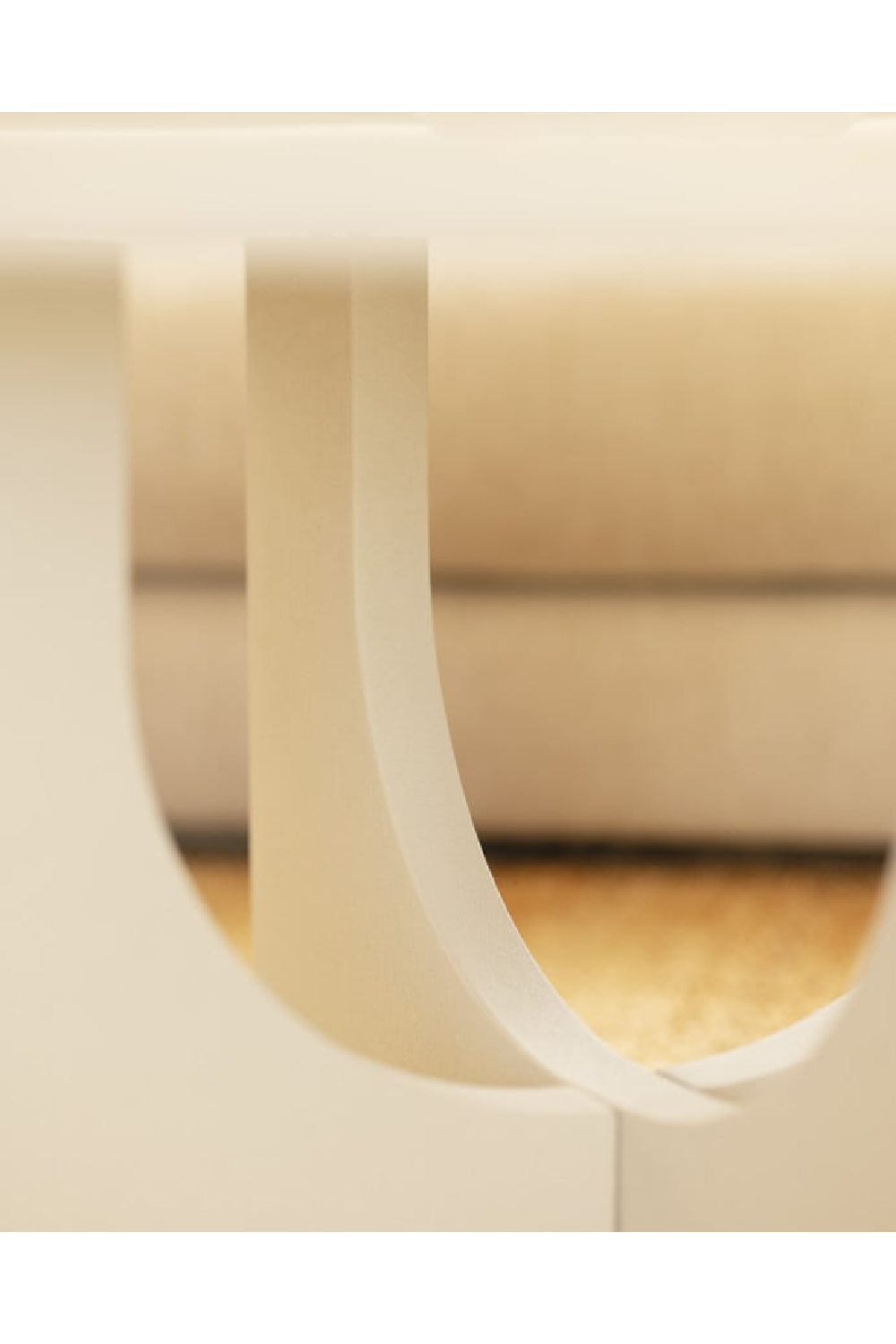 Round Microcement Coffee Table | Decowood Lua | Oroa.com