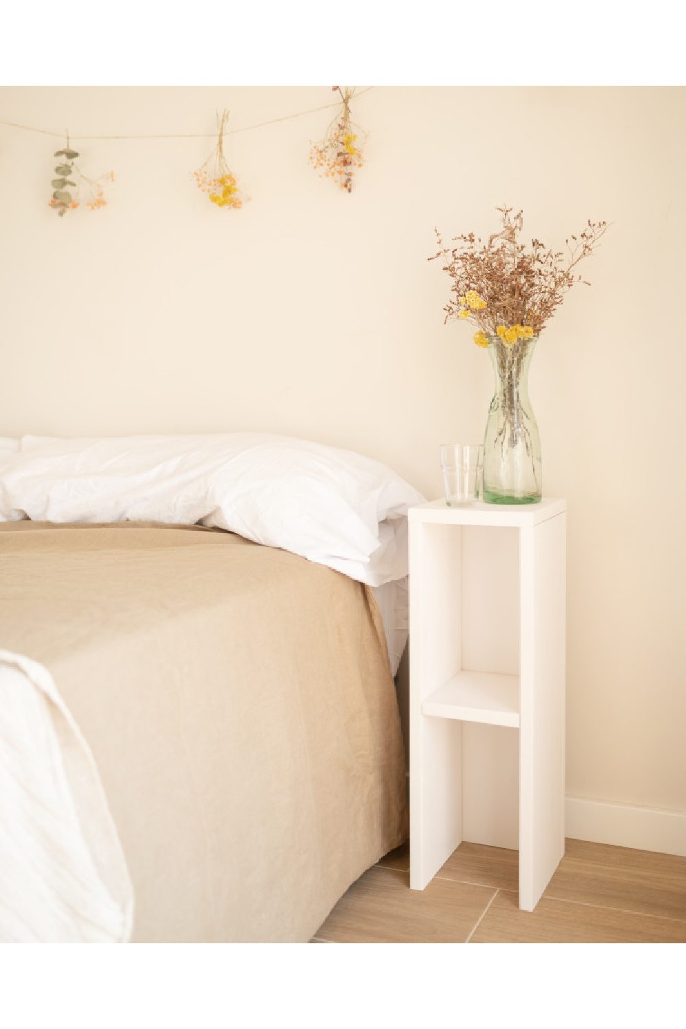 Fir Wood Bedside Table | Decowood Lina | Oroa.com