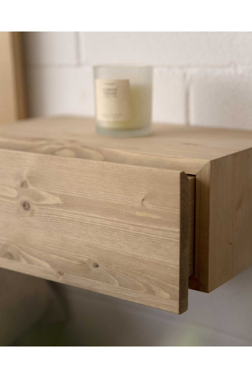 Floating Drawer Bedside Table Set (2) | Decowood Ingrid | Oroa.com