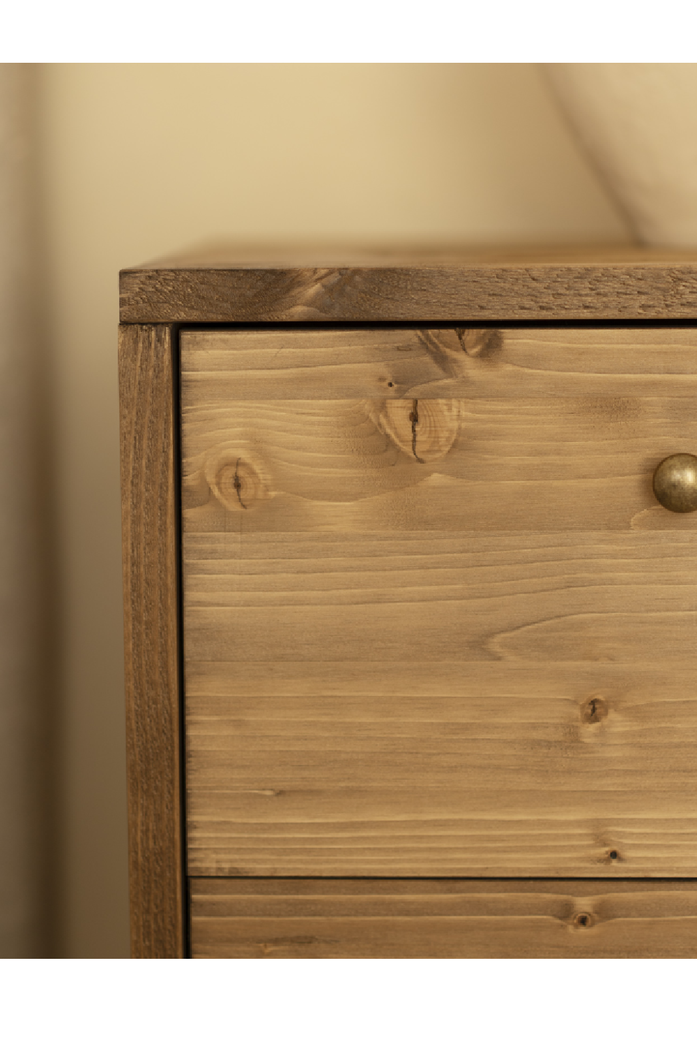 2-Drawer Wooden Nighstand Set (2) | Decowood Saura | Oroa.com