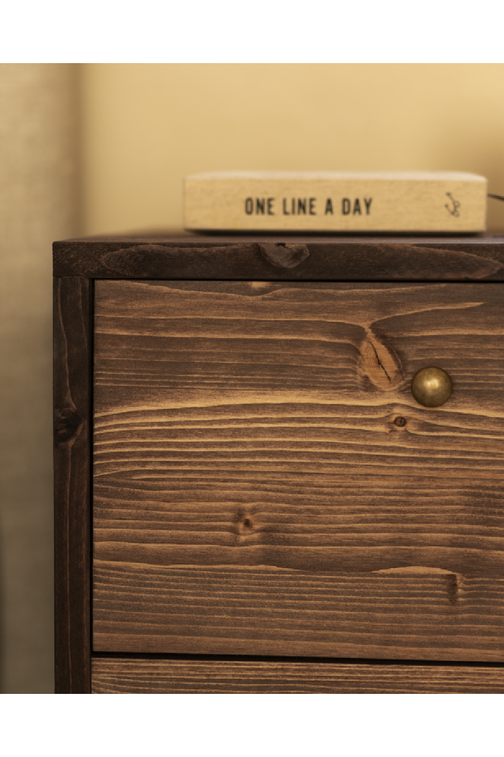 2-Drawer Wooden Nighstand Set (2) | Decowood Saura | Oroa.com