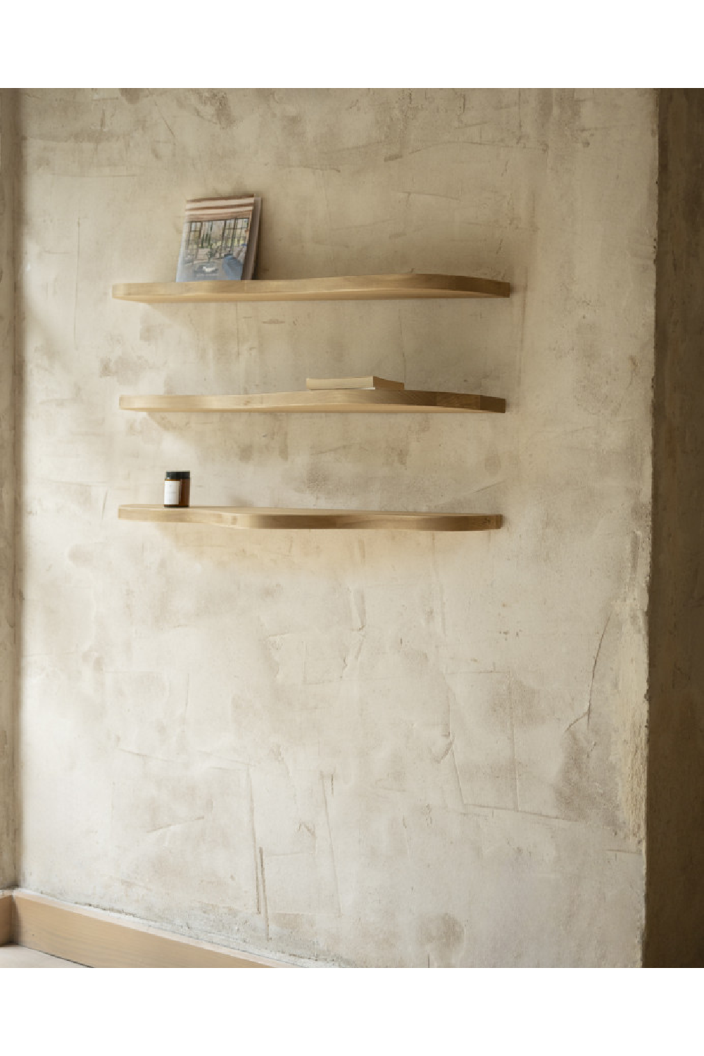 Poplar Wood Wall Shelf Set (3) | Decowood Bimba | Oroa.com