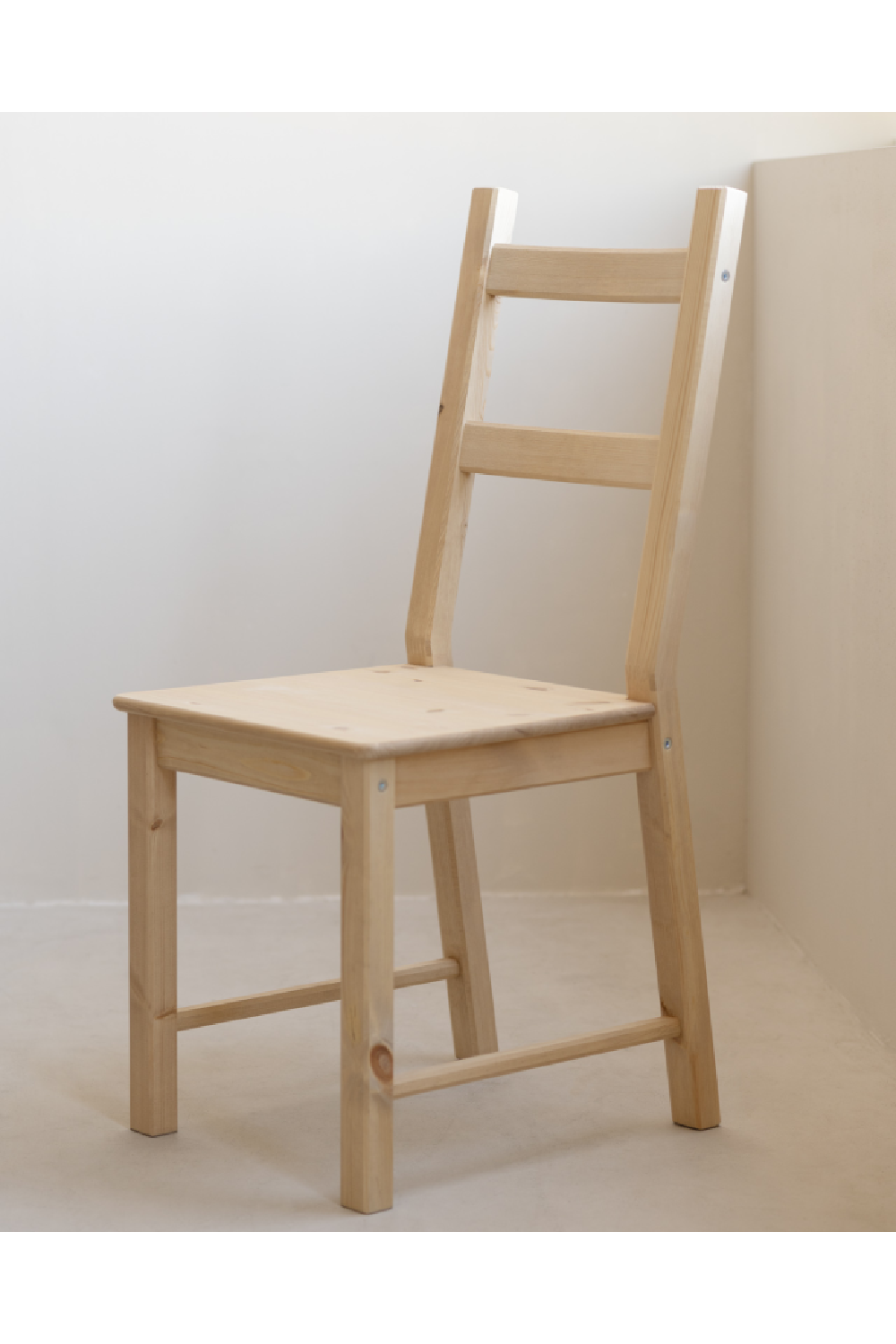 Pine Wood Dining Chair Set (4) | Decowood Lucia | Oroa.com