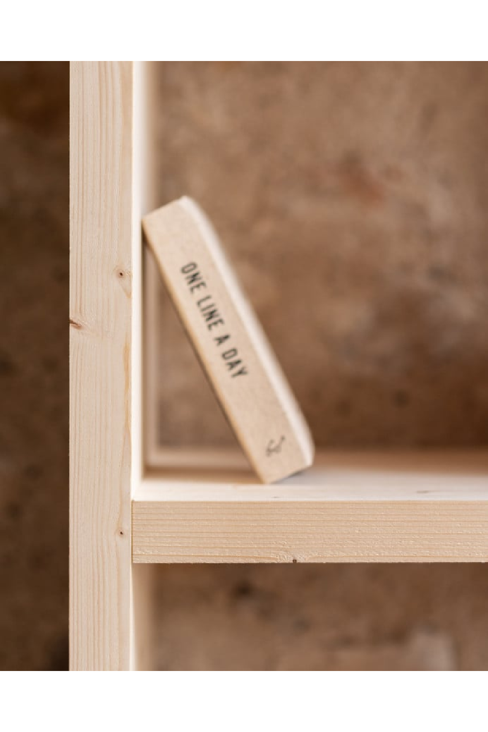 Solid Wood 4-Layer Bookcase | Decowood Rose | Oroa.com