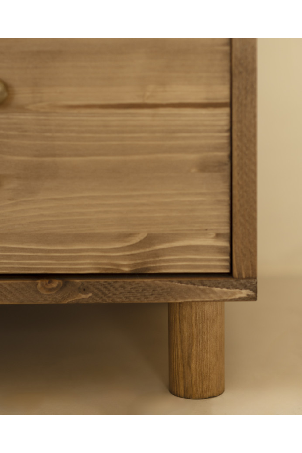 2-Drawer Wooden Bedside Table | Decowood Saura | OROA.com
