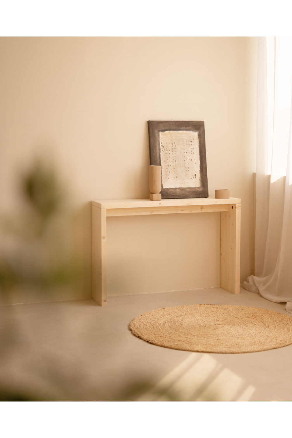 Minimalist Console Table | Decowood Telva | Oroa.com
