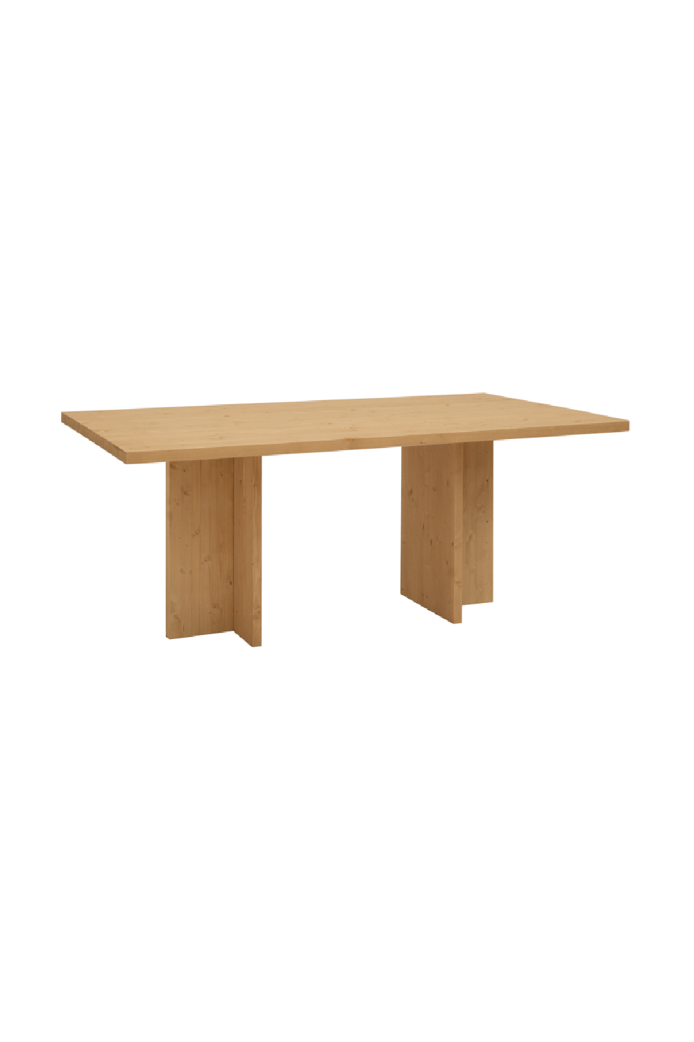Rectangular Solid Wood Dining Table | Decowood Tena | Oroa.com