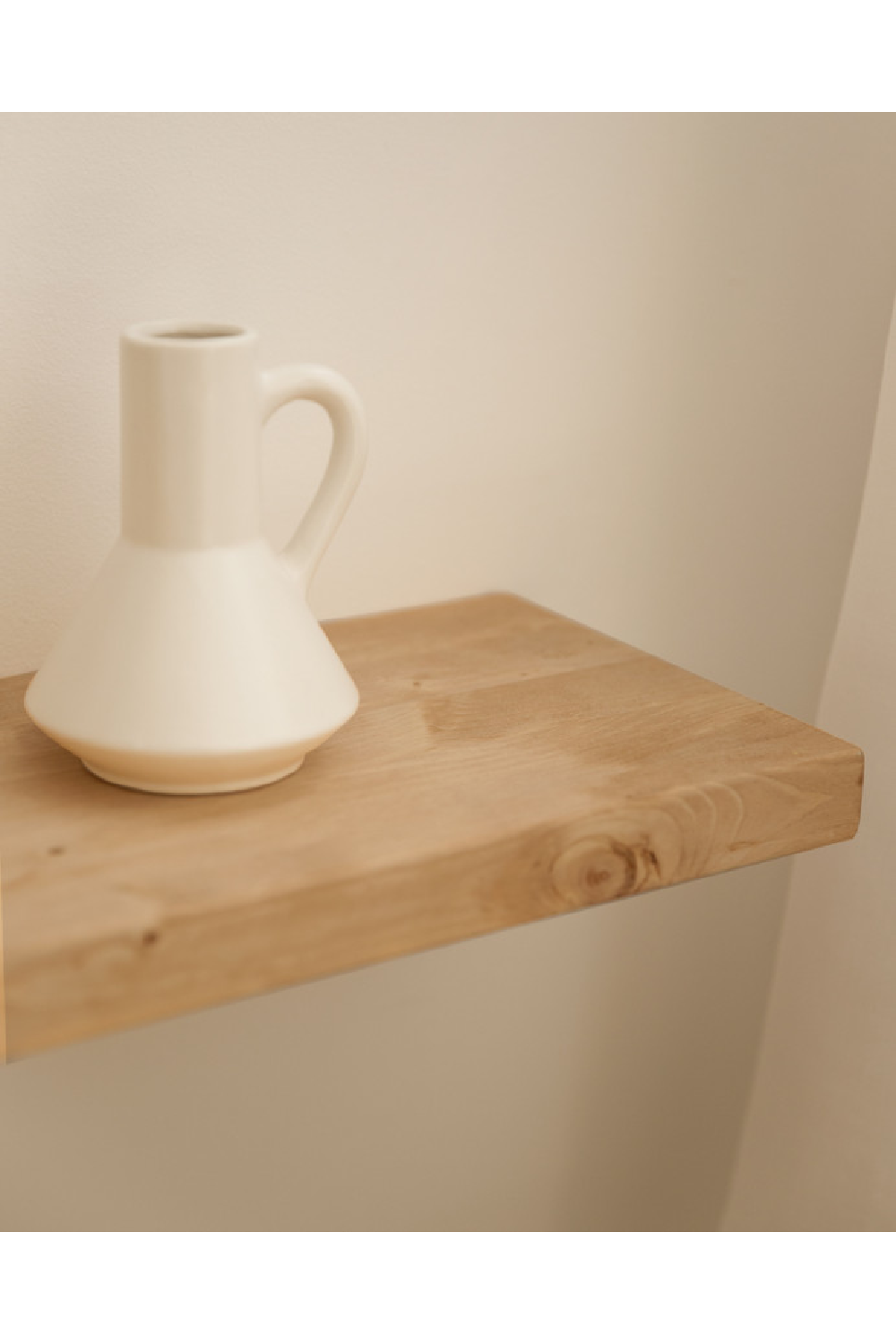 Solid Pine Floating Shelf Nightstand | Decowood Hak | Oroa.com