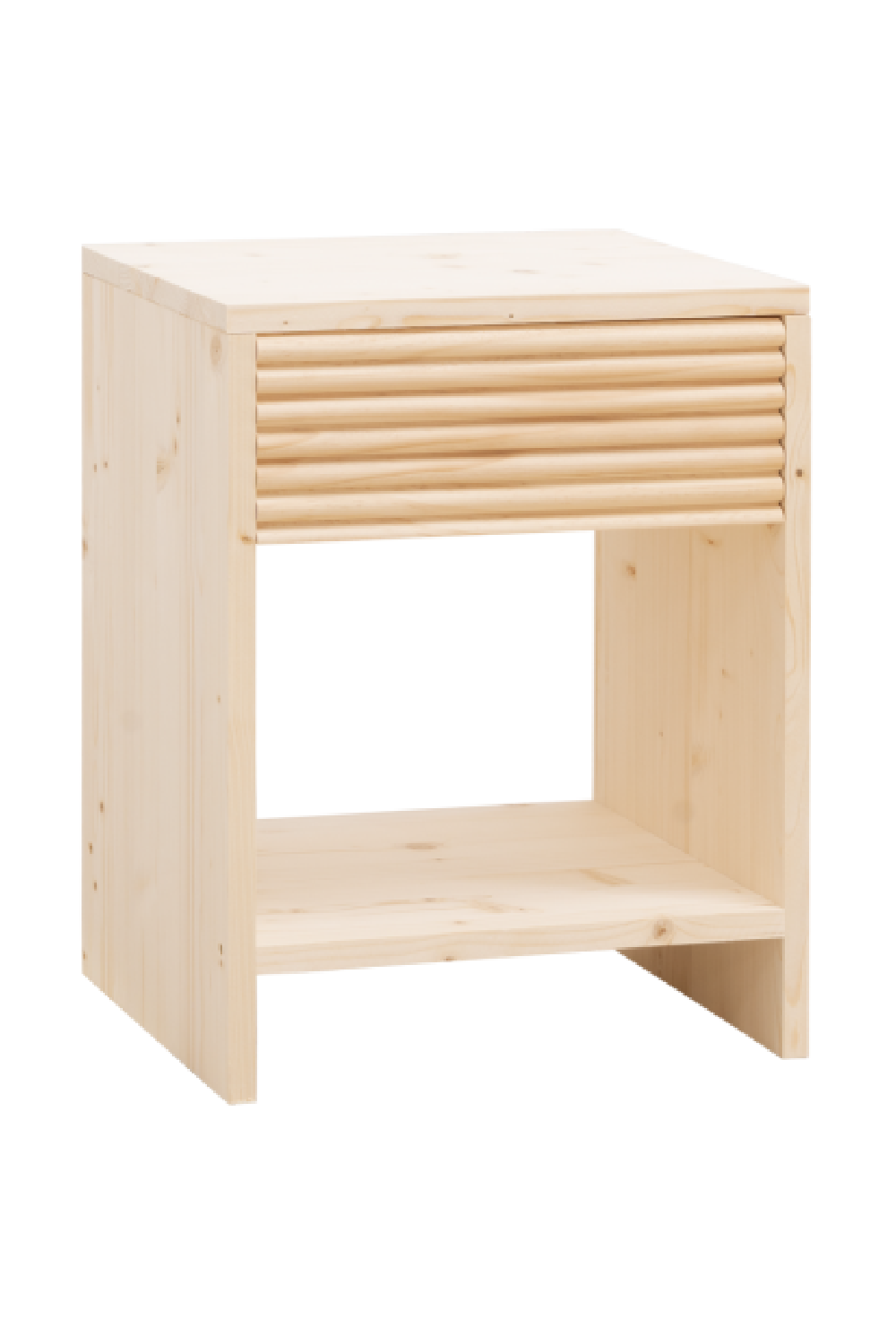 Fluted Drawer Nightstand | Decowood Ubud | OROA.com