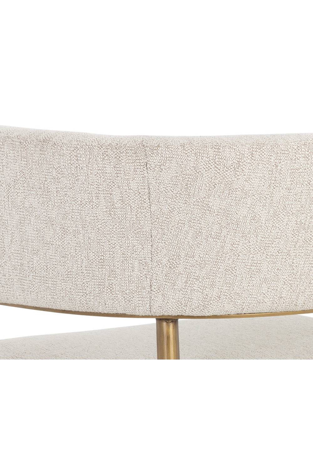 Antique Brass Legs Lounge Chair by Splendido Maestro Accent Chair, alternate view 8