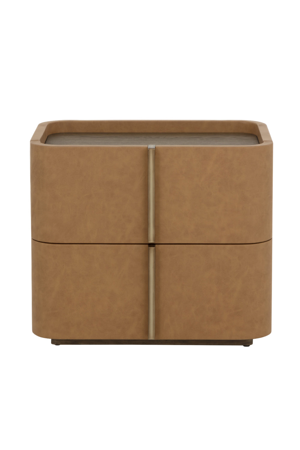 Leather-Look 2-Drawer Nightstand by Splendido Jamille, alternate view 17