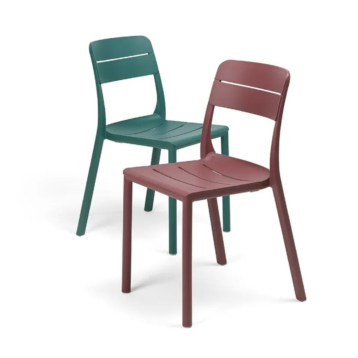 Fiberglass Outdoor Monobloc Dining Chair – Cassia Bistrot – outdoor alternate view 15