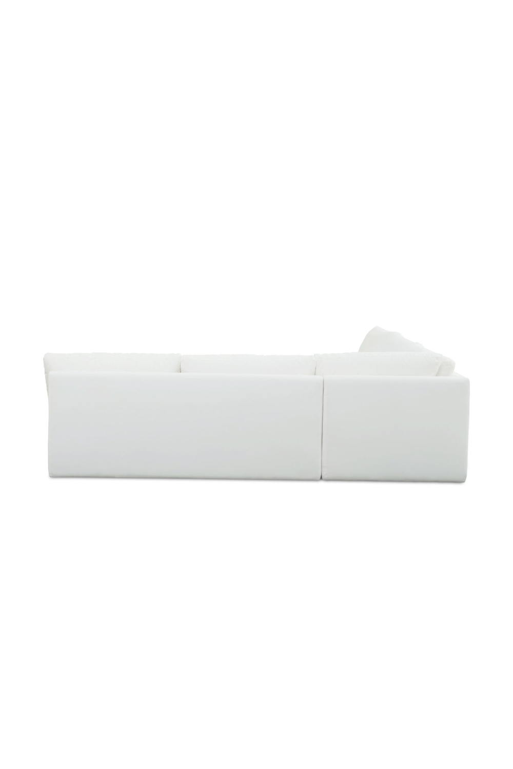 3-Piece White Outdoor Modular Sofa | Novi Living Miles | Oroa.com