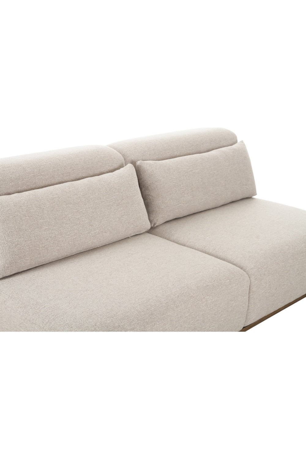 Modern European furniture - Cream Fabric Sofa - www.oroa.com