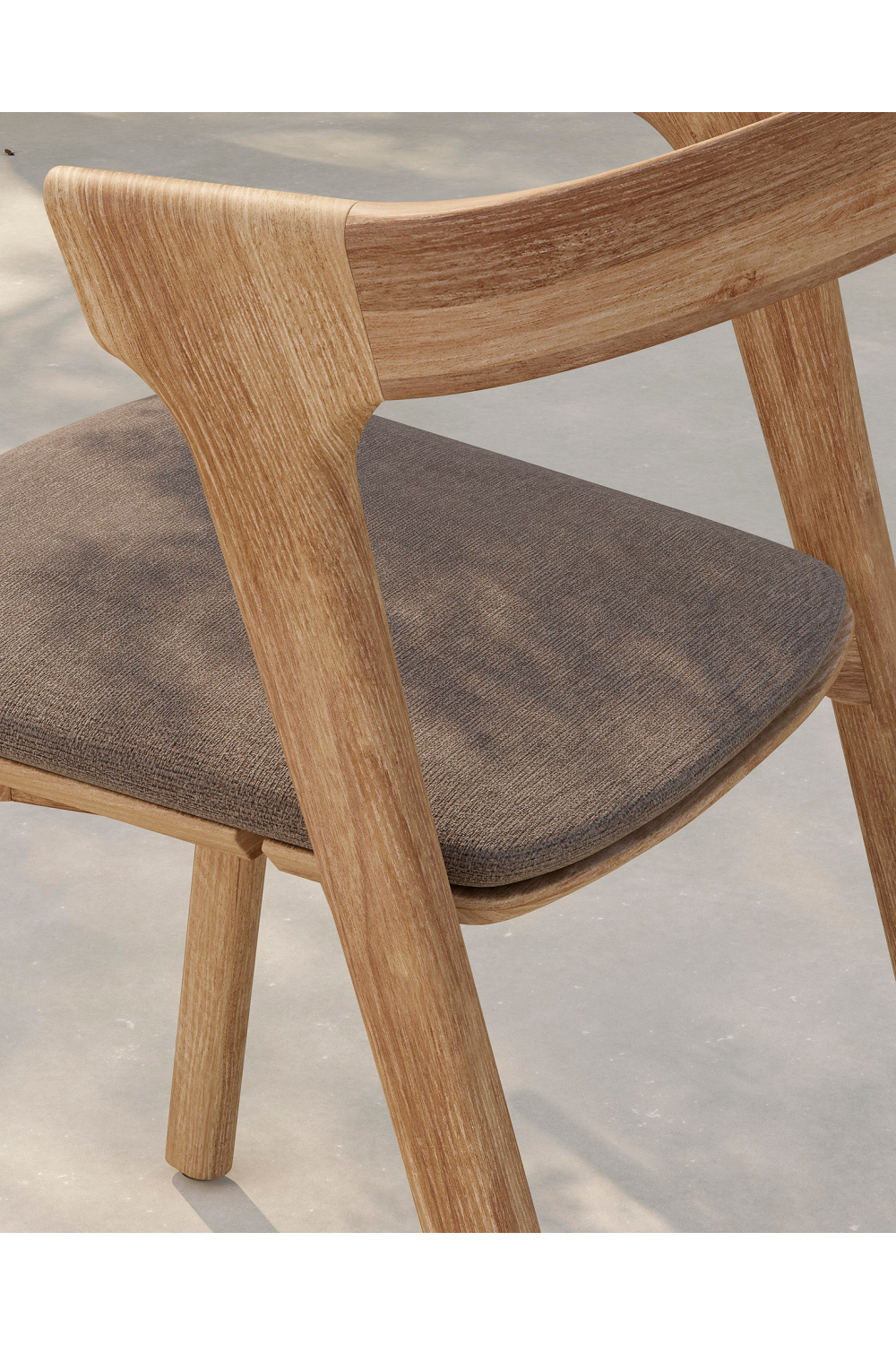 Teak Outdoor Dining Chair | Ethnicraft Bok | Oroa.com
