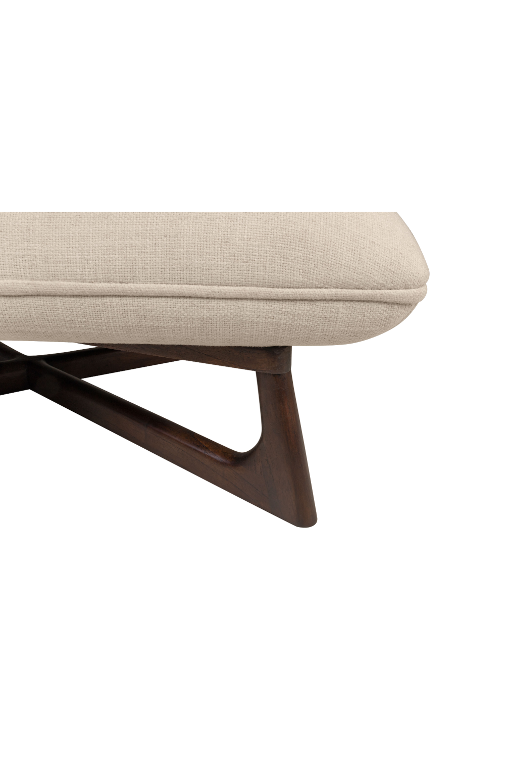 Beige Upholstered Lounge Chair | Versmissen Londa | Oroa.com